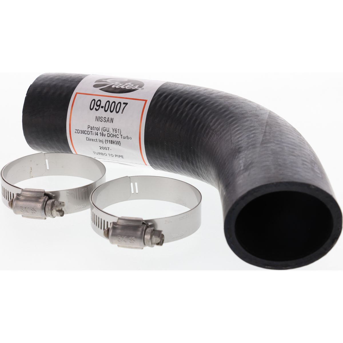 Gates Turbo Hose - 09-0007