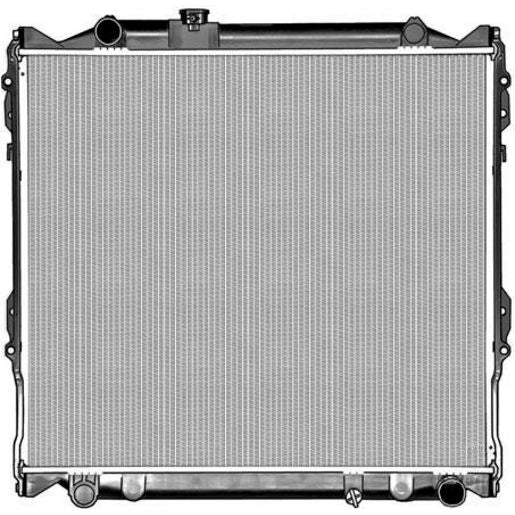 FloKool Radiator Aluminium Core Plastic Tank (Suits Manual) - RAD1713