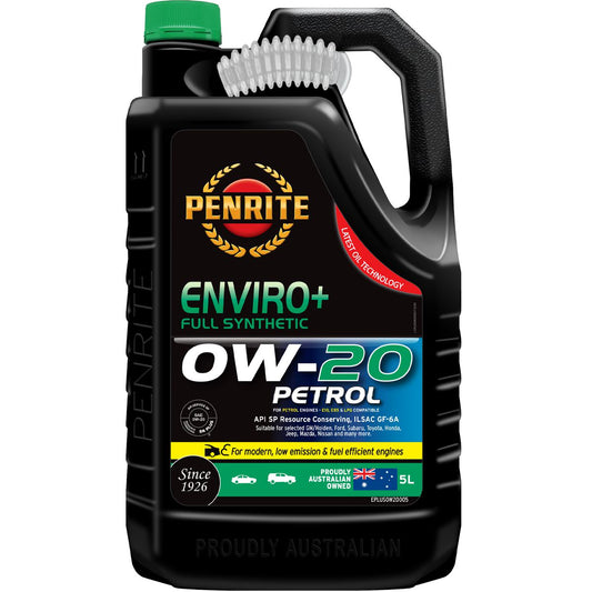 Penrite Enviro+ 0W-20 Engine Oil 5L - EPLUS0W20005