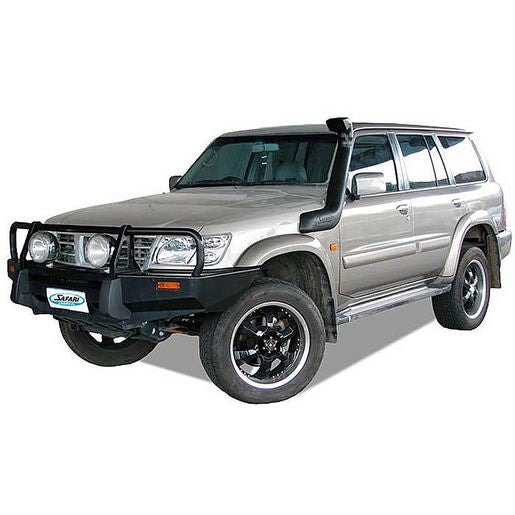 Safari Snorkel V-Spec Kit to suit Nissan Patrol GU 2-8L-4-2L Petrol 1997-2006 - SS15HFB