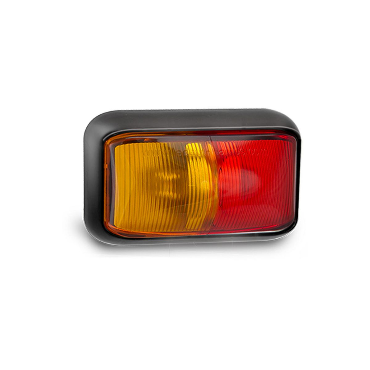 LED Autolamps 10/30V LED Side Marker Red Amber (Pack of 10) - 58ARMB