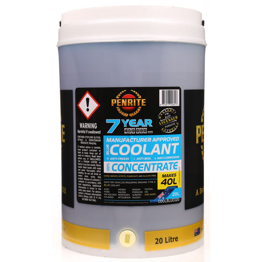 Penrite 7 Year 450,000km Blue Coolant Concentrate 20L - COOLBLUE020