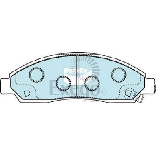 Bendix Ultimate Brake Pads Set Front - DB1468ULT