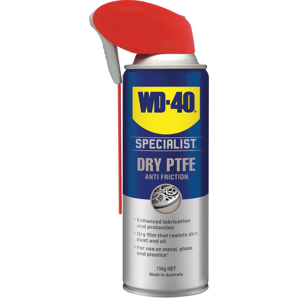 WD-40 Specialist Anti-Friction Dry PTFE Lubricant 150g - 21005