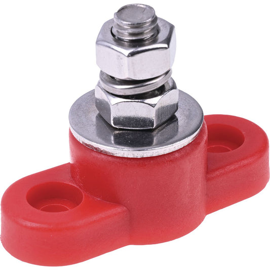 OEX Stud Single Terminal 250A Red - ACX3145BL