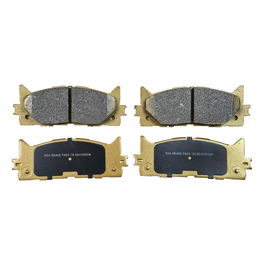 RDA Brakes Extreme Brake Pad Set Front - RDX2061SM