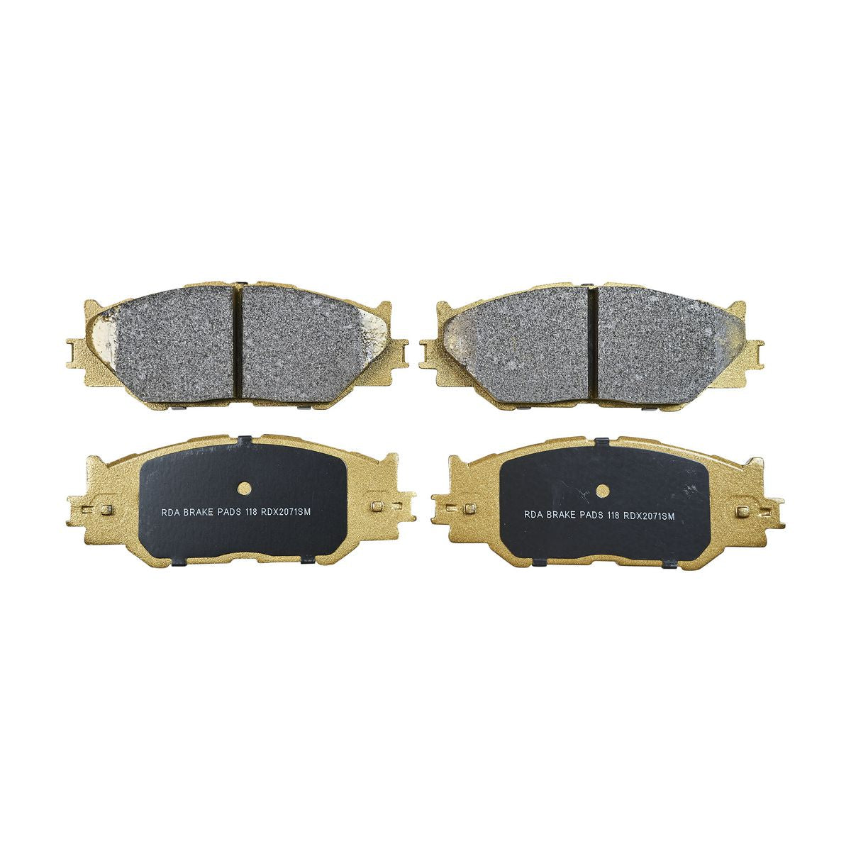RDA Brakes Extreme Brake Pad Set Front - RDX2071SM