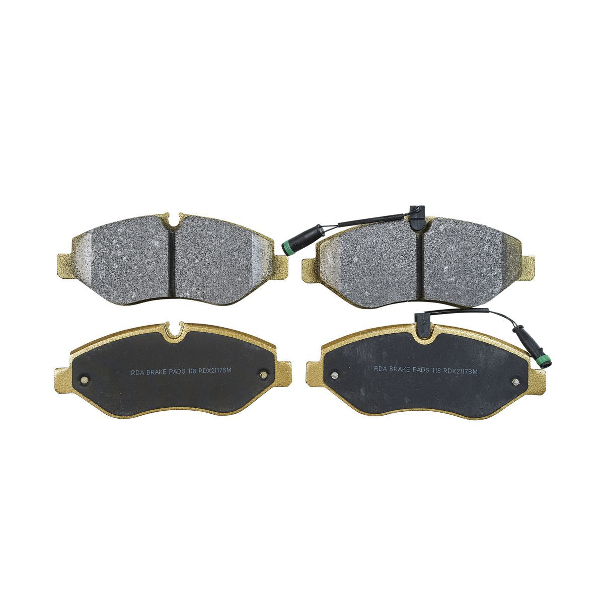 RDA Brakes Extreme Brake Pad Set Front - RDX2117SM