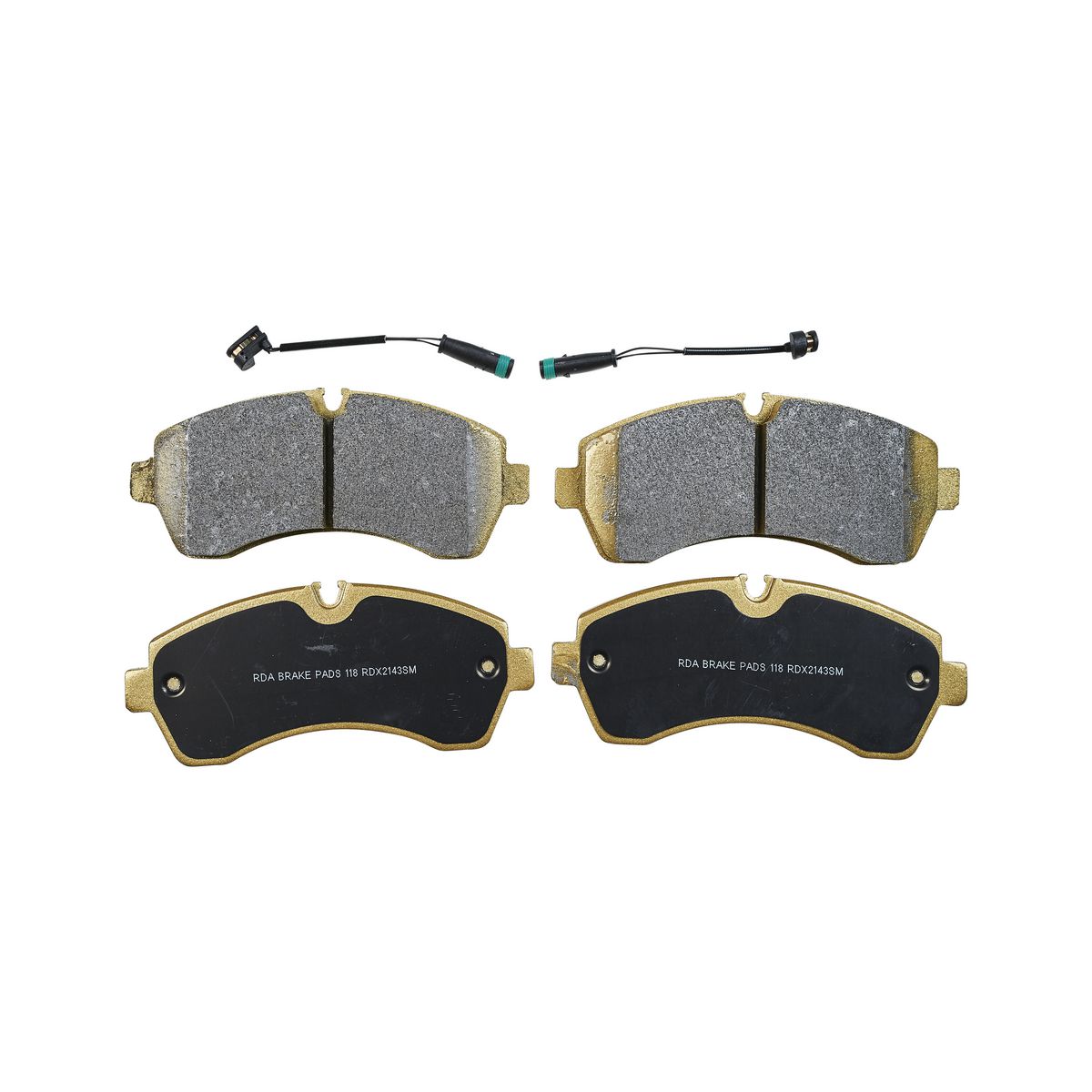 RDA Brakes Extreme Brake Pad Set Front - RDX2143SM
