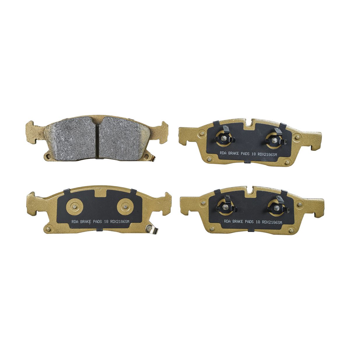 RDA Brakes Extreme Brake Pad Set Front - RDX2186SM
