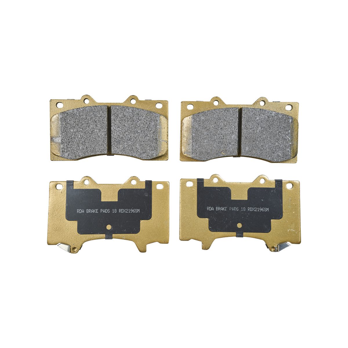 RDA Brakes Extreme Brake Pad Set Front - RDX2196SM