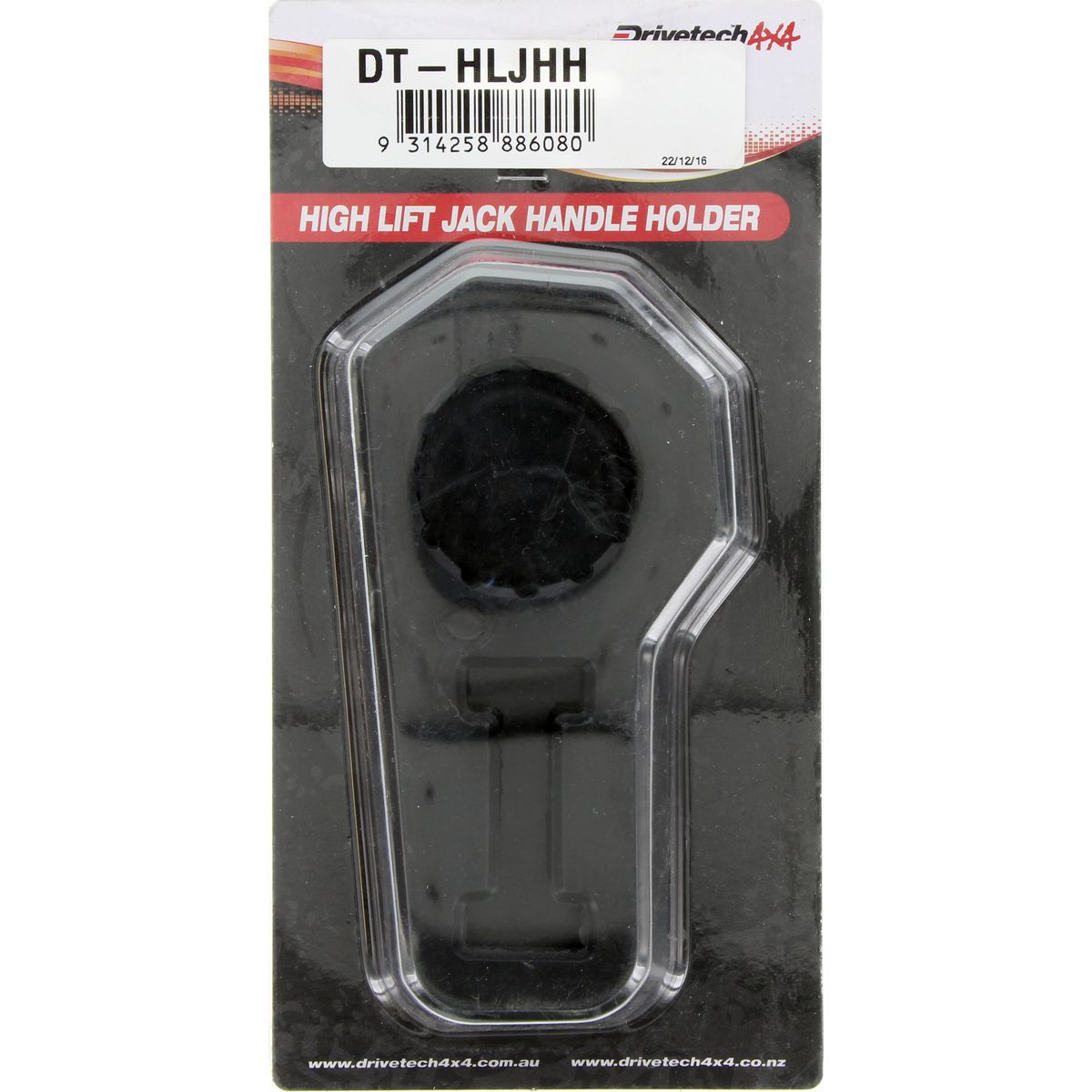 Drivetech 4x4 High Lift Jack - Rubber Handle Holder - DT-HLJHH