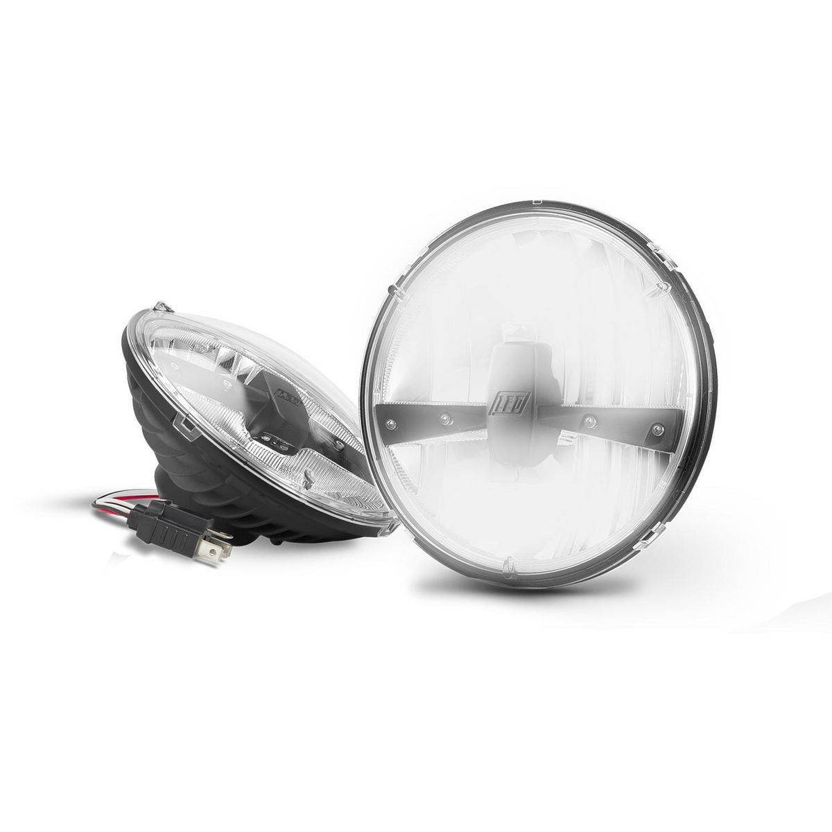 LED Autolamps 7inch LED Headlight Pack Of 2 - HL175