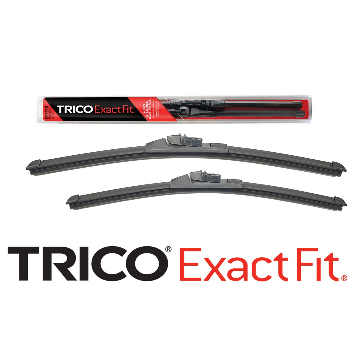 Trico Exact Fit Beam Twin Pack Wiper Blade 450mm / 5500mm - HF2218