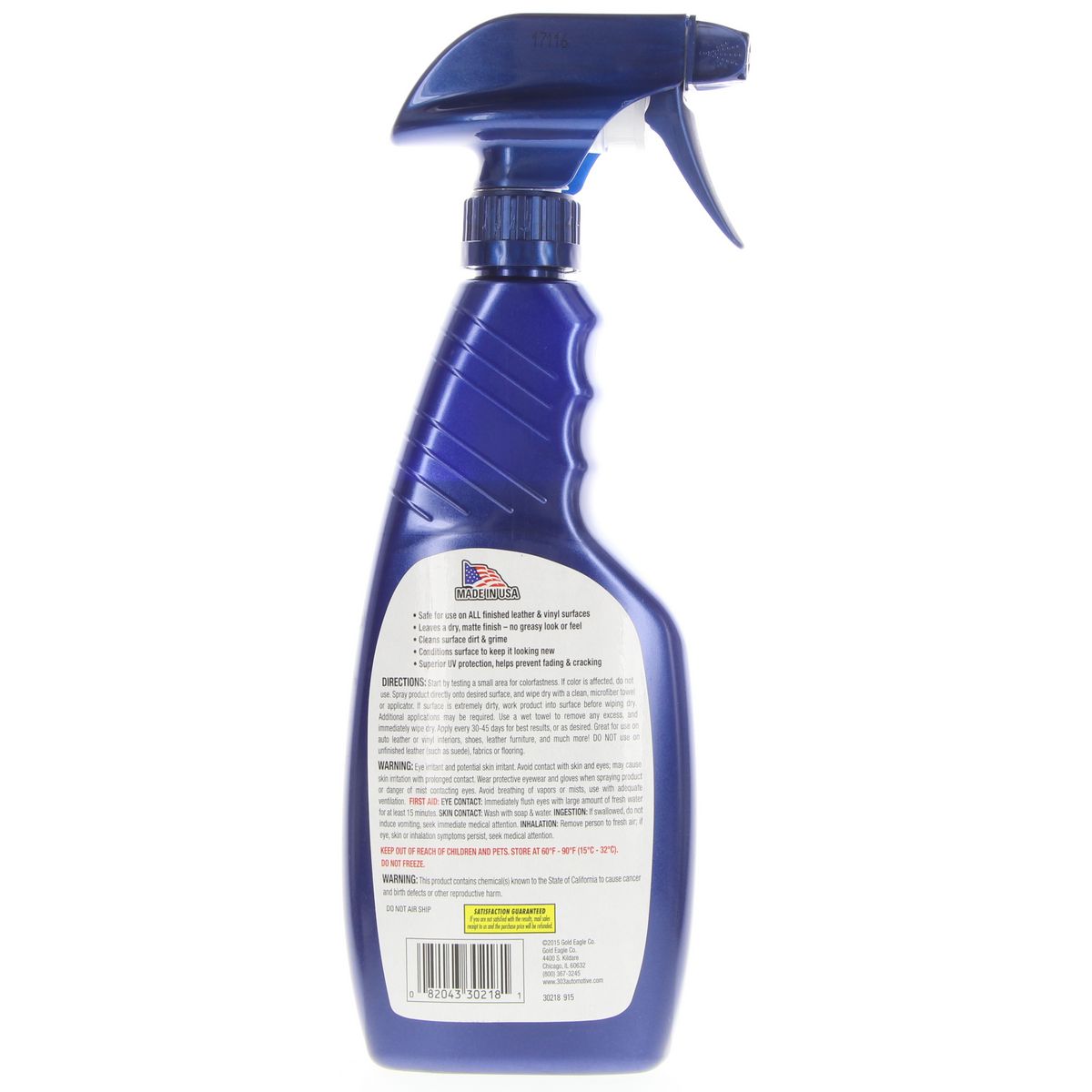 303 3 In 1 Leather Cleaner - 30218