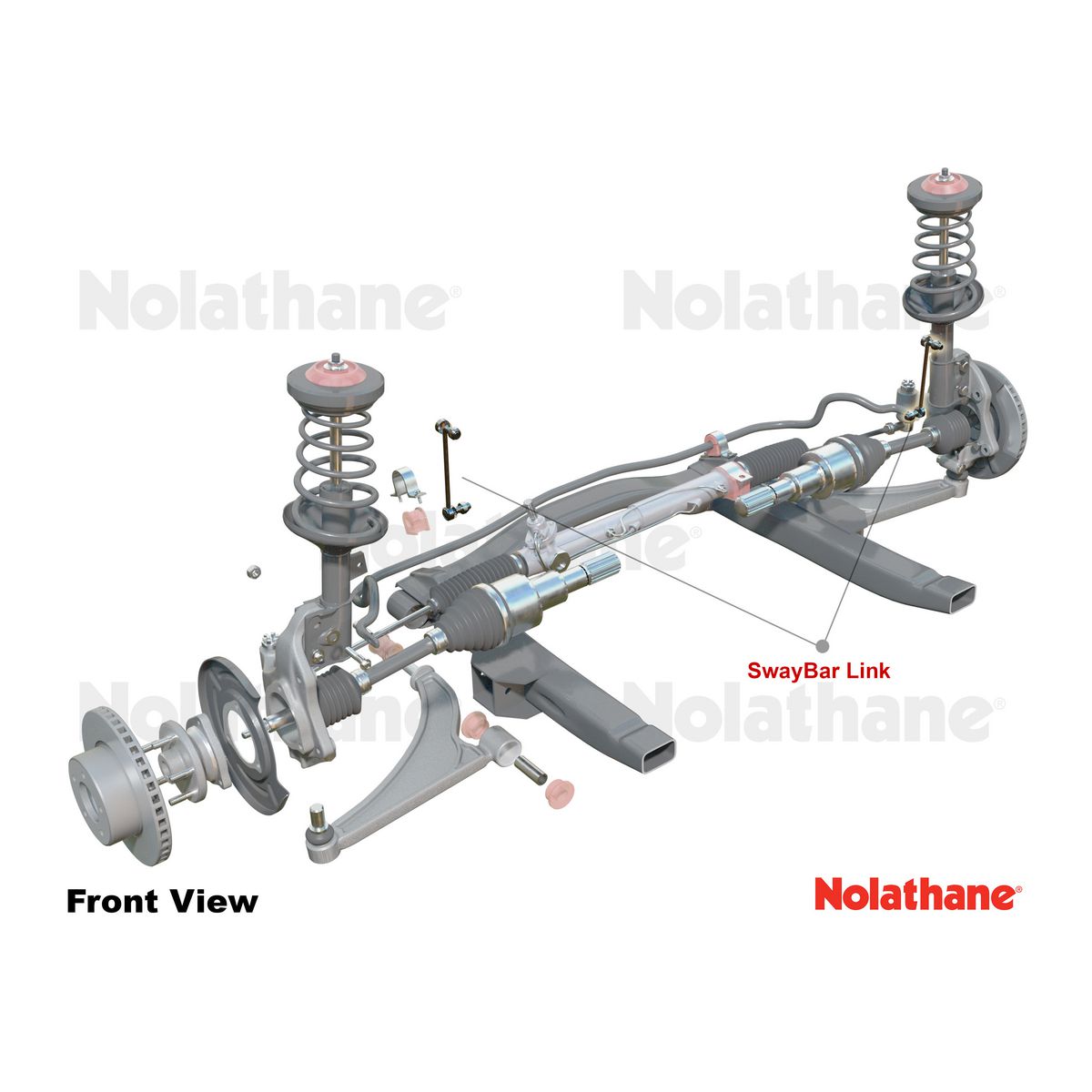 Nolathane Front Sway Bar Link - 42759