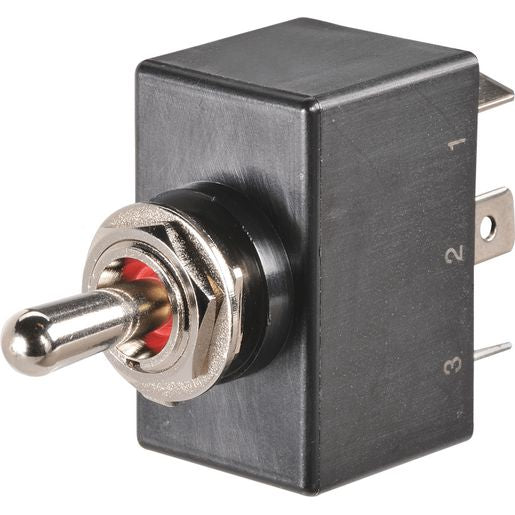 Narva Waterproof Heavy Duty Toggle Switch DPDT - 60294BL
