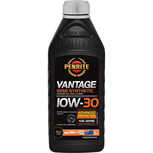 Penrite Vantage Semi Synthetic 10W-30 Engine Oil 1L - VANSEMI10W30001