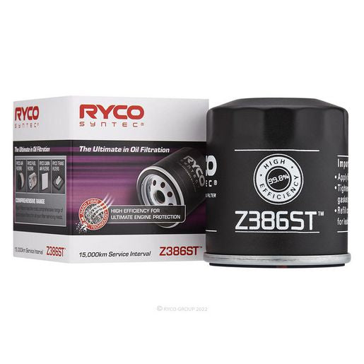 Ryco Syntec Oil Filter - Z386ST