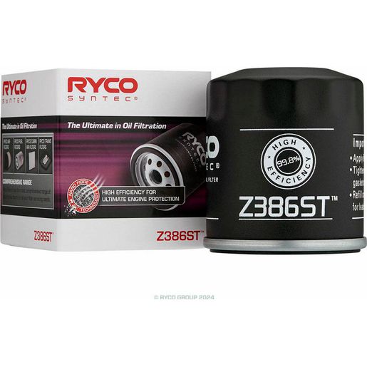 Ryco Syntec Oil Filter - Z386ST