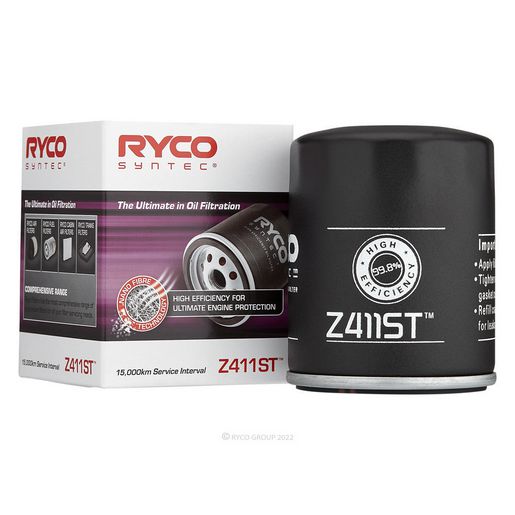 Ryco Syntec Oil Filter - Z411ST