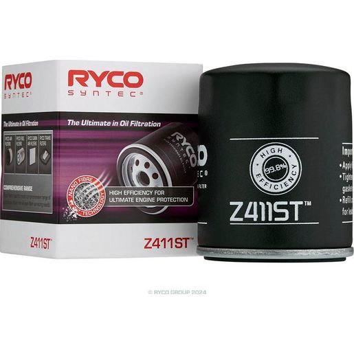 Ryco Syntec Oil Filter - Z411ST