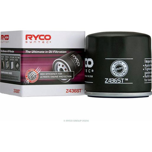 Ryco Syntec Oil Filter - Z436ST