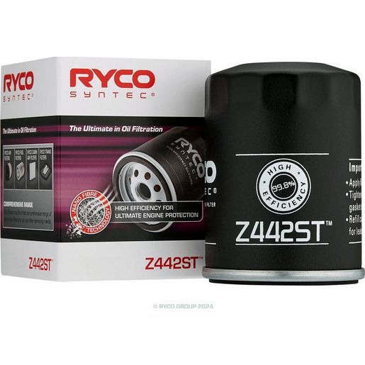 Ryco Syntec Oil Filter - Z442ST