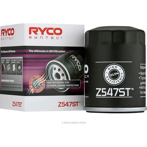 Ryco Syntec Oil Filter - Z547ST