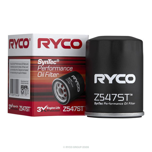 Ryco Syntec Oil Filter - Z547ST