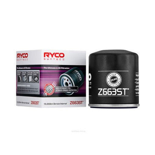 Ryco Syntec Oil Filter - Z663ST