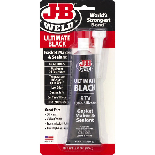 JB Weld Ultimate Black Silicone 85G - 32329