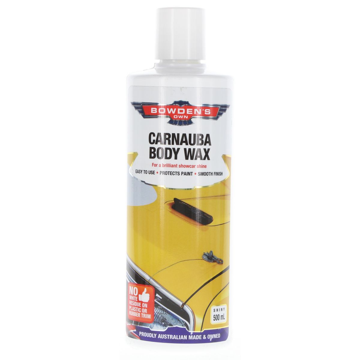 Bowden's Own Carnauba Body Wax 500ml - BOABW