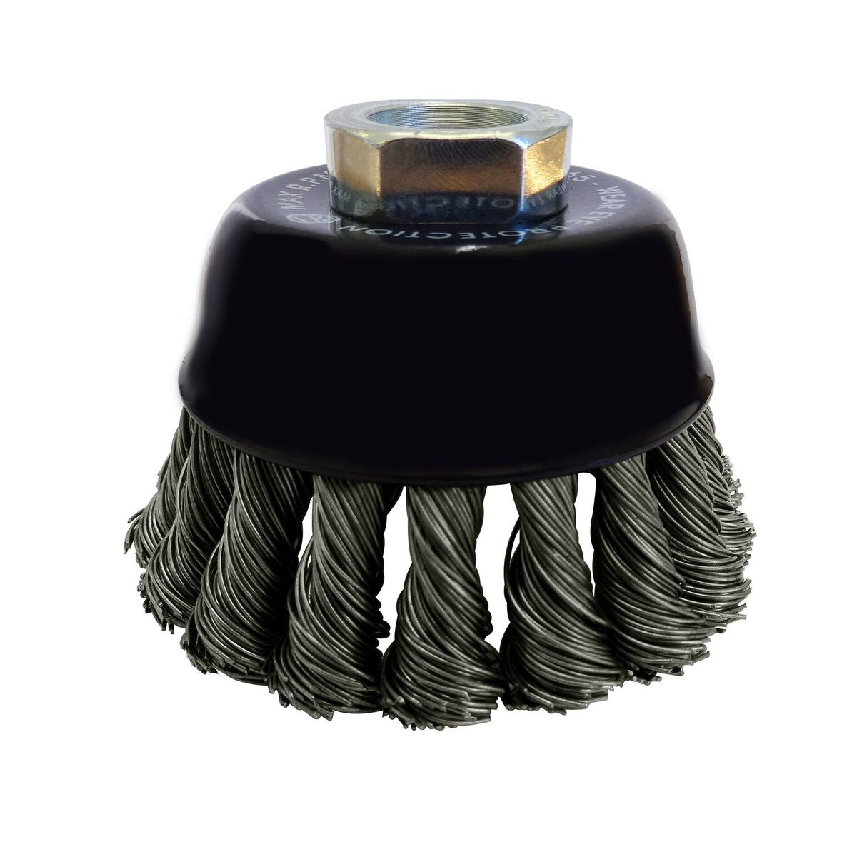 JOSCO Brush Cup 75mm Multi Thread 0.50 Twist Knot Wire - BTC65