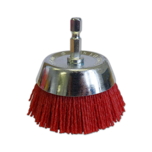 JOSCO 75mm Abrasive Nylon Cup Brush - JAC75R