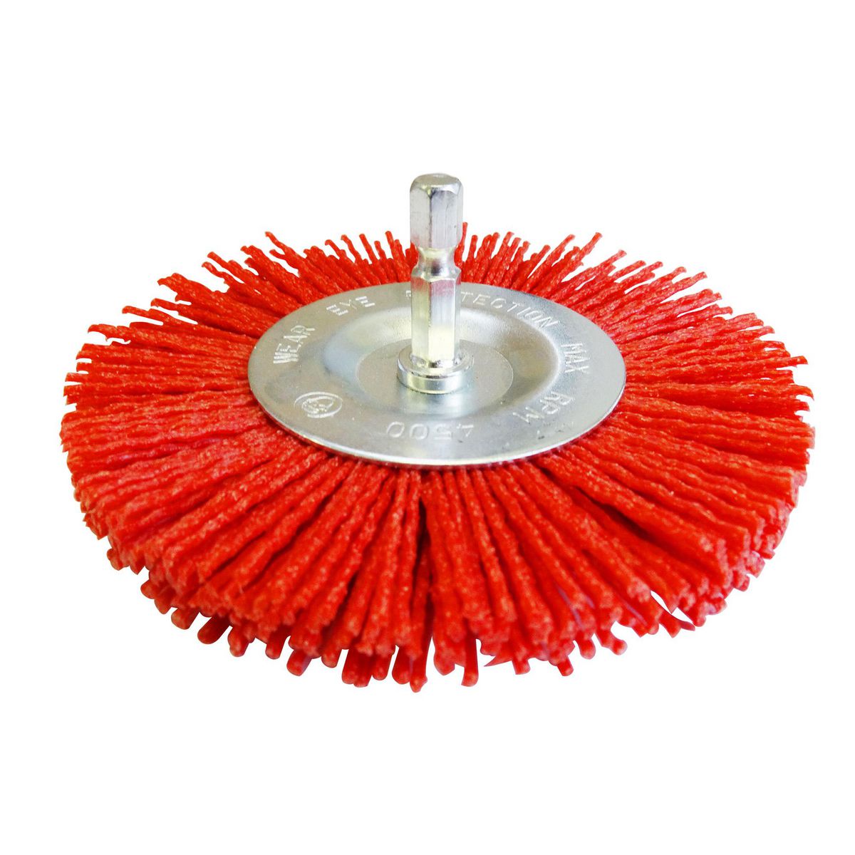 JOSCO 100mm Abrasive Nylon Wheel Brush - JAW100R