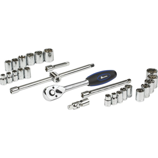 Mechpro Blue Socket Set 3/8In Drive 27pc - MPSK104KCRV