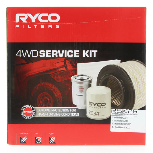 Ryco 4WD Filter Service Kit - RSK26