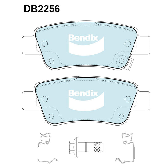 Bendix General CT Brake Pads Set Rear - DB2256CT