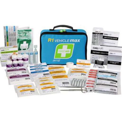 FastAid First Aid Kit R1 Vehicle Max, Soft Pack - FAR1V30