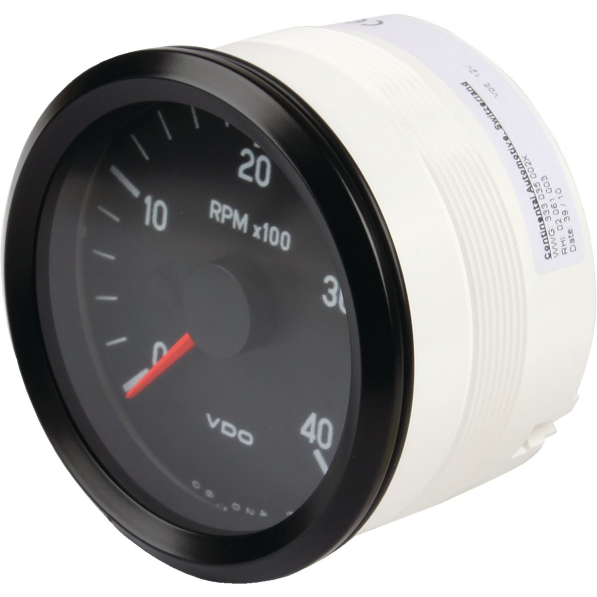 VDO Tachometer Electric 12V 0 - 4000 rpm 80mm - 333035002