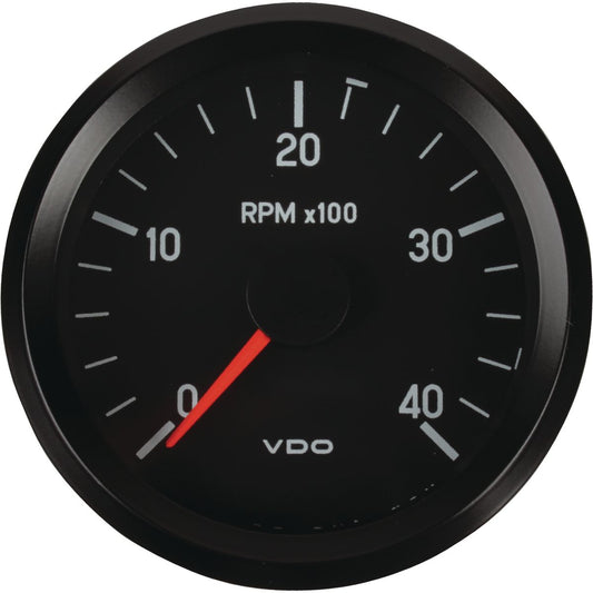 VDO Tachometer Electric 12V 0 - 4000 rpm 80mm - 333035002