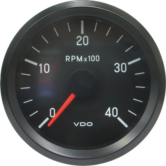 VDO Tachometer Electric 24V 0 - 4000 rpm 80mm - 333045002