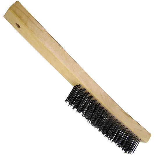 JOSCO 4 Row Stainless Steel Wire Brush - BLH4RSS