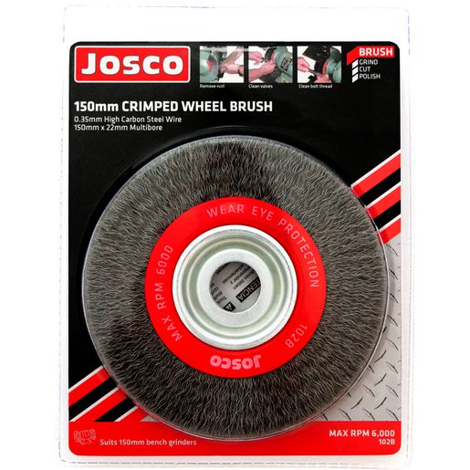 JOSCO Brush Wheel CR 150x19xMB 0.35 - 102B