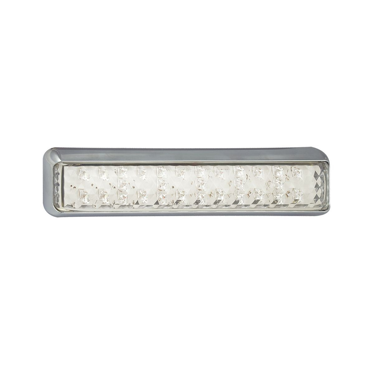 LED Autolamps 24V Front Direction Indicator With Front Position Lamp Chrome Bracket - 200CAW/24