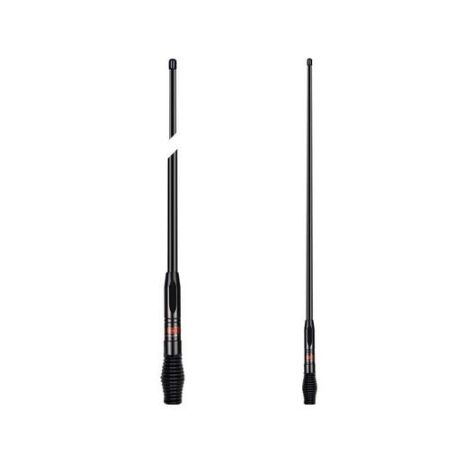 GME Antenna Heavy Duty Radome Fibreglass 1200mm AS004B Spring 6.6dBi Gain Black - AE4705B