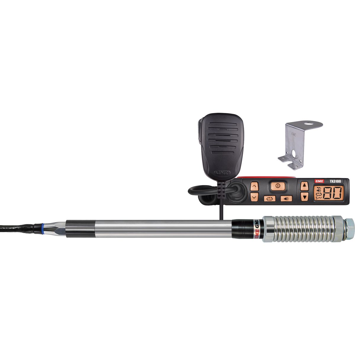 GME UHF CB Radio 5 Watt Super Compact Starter Kit - TX3100VP