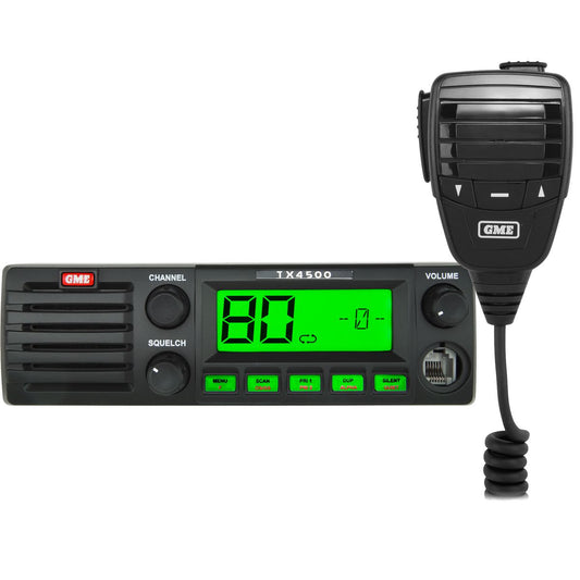 GME UHF CB Radio 5 Watt DIN Mount with ScanSuite - TX4500S