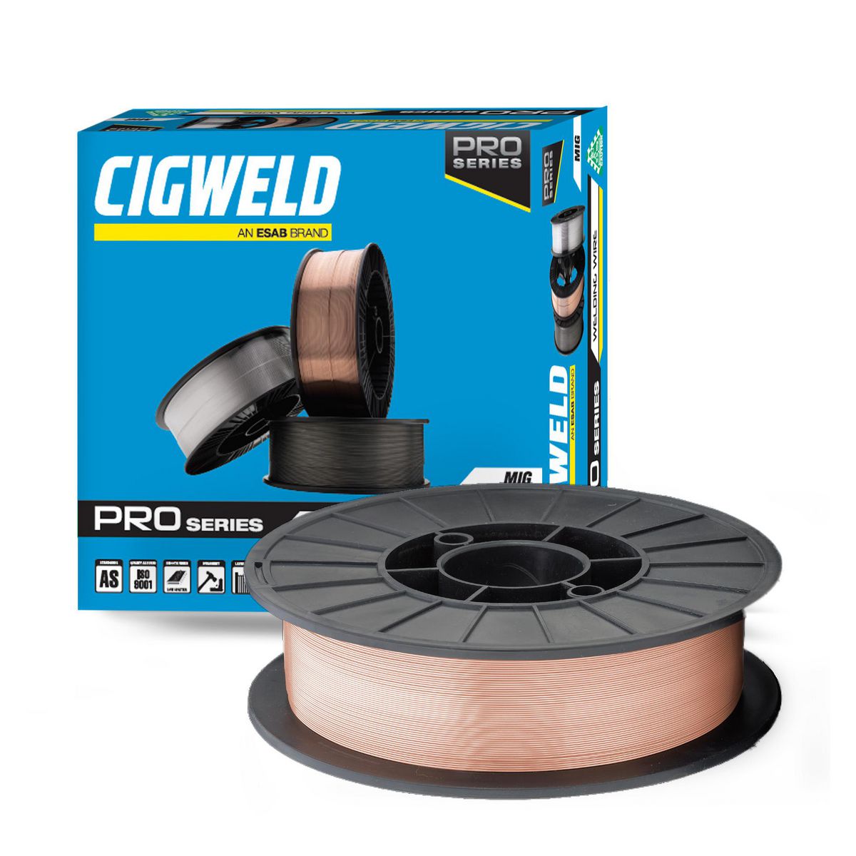Cigweld Weldskill Solid Wire 0.9mm, 5.0Kg (Handispool) - Ws5009